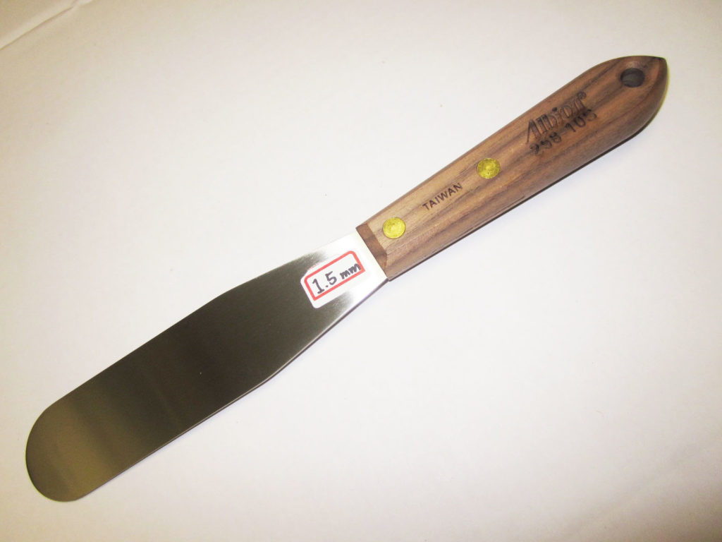 Albion Engineering's 258 Series Spatula with a Hardwood Handle