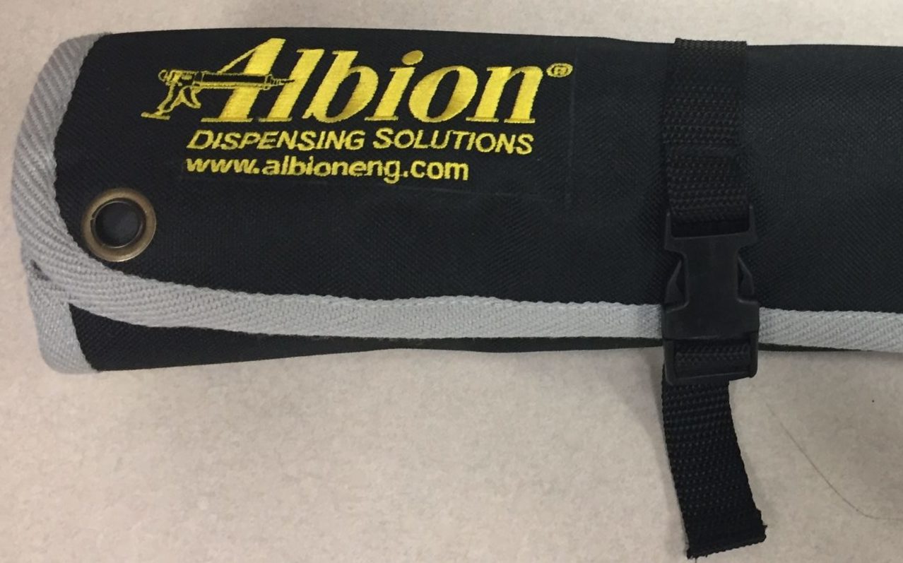 Albion Dispensing Solutions Tool Wrap in Black, Grey & Yellow