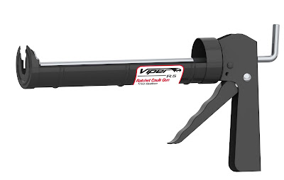 R5 Manual Viper Line Ratchet Cartridge Gun on White Background