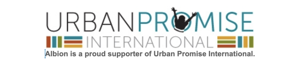 Albion is a proud supporter of Urban Promise International