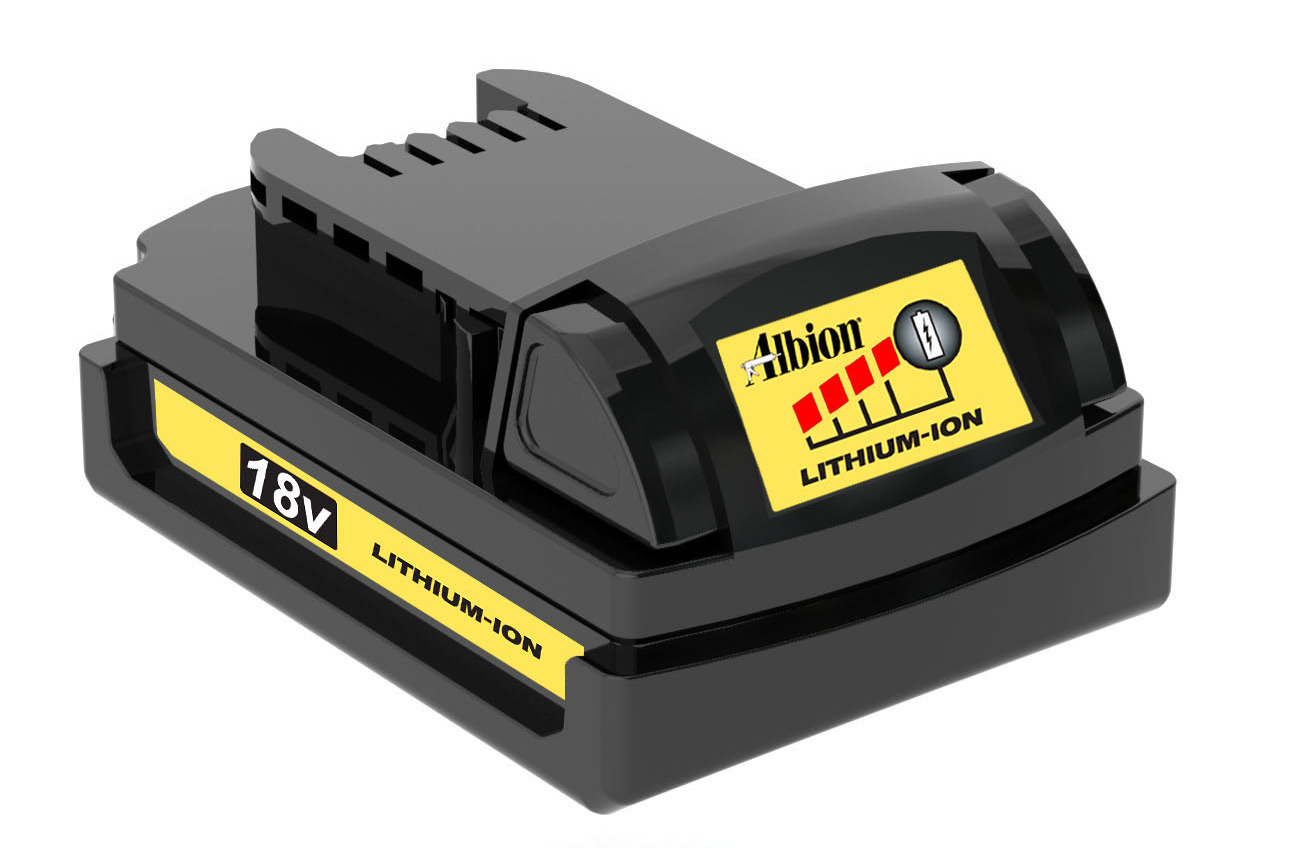 18 Volt Compact Lithium-Ion Battery Pack - Albion Engineering