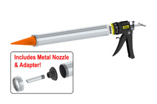 30oz Special Deluxe Manual Bulk Gun w/ Orange Cone Nozzles