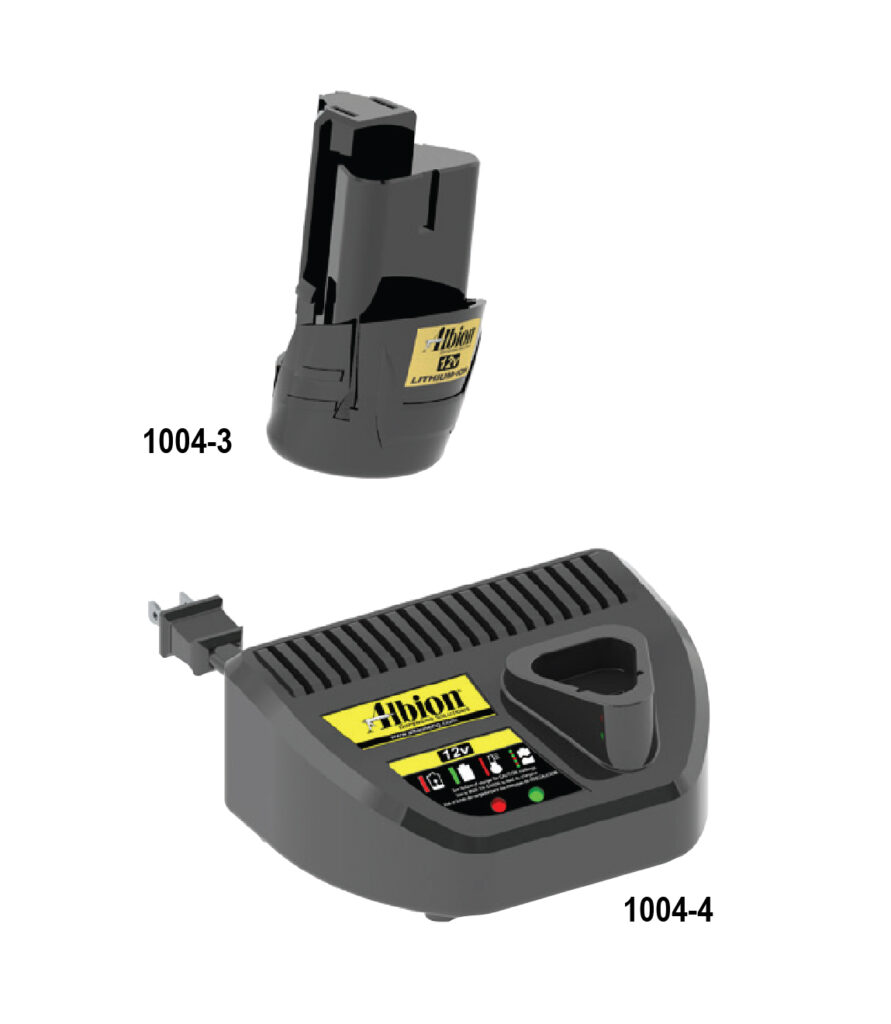 Albion Engineering's 12V Lithium-Ion Batteries for Fade Free Power - 1004-3 & 1004-4