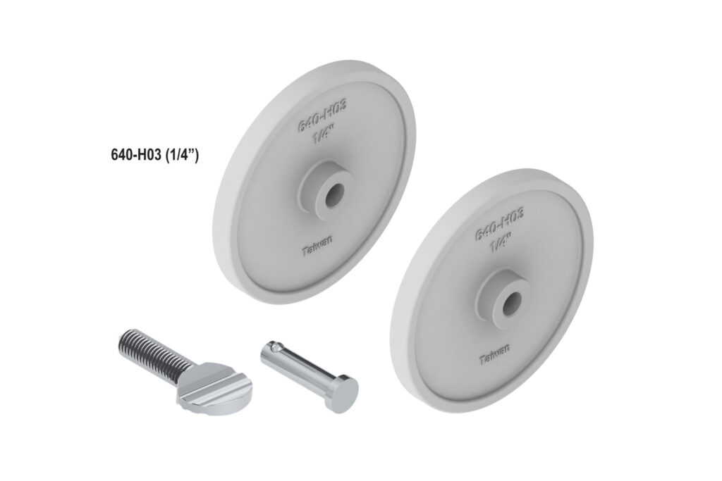 NEW! 1/4" Insertion Wheel Replacement Kit for 640-7 & 640-8