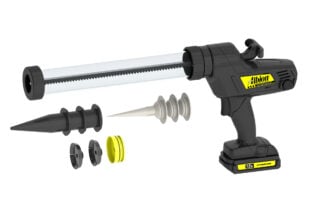 Coming Soon! 20oz Cordless Sausage Gun with Clear Barrel 18 Volt